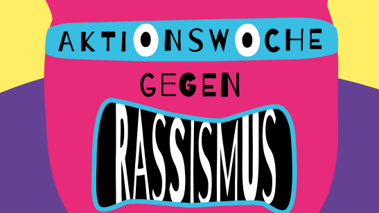 Titelbild der Aktionswoche gegen Rassismus vom 16.-22. März 2026