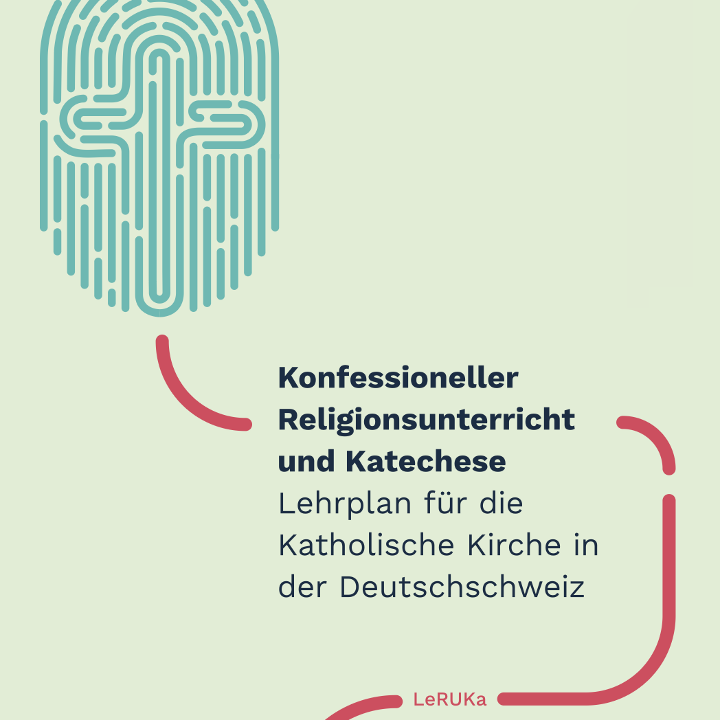 Titelbild des Lehrplans für konfessionellen Religionsunterricht und Gemeindekatechese
